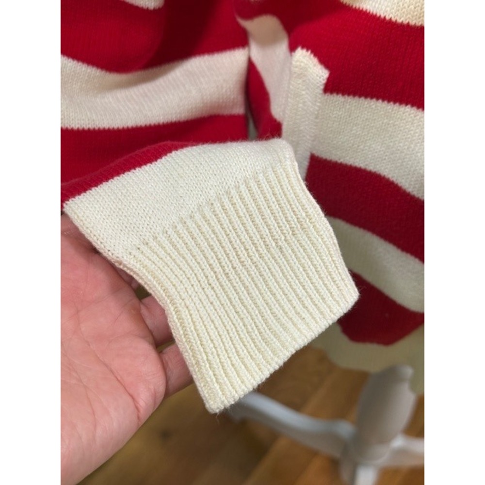 Show Me Your MuMu Zippy Cardigan America Knit Stars Stripes Flag Print Small - Picture 9 of 12